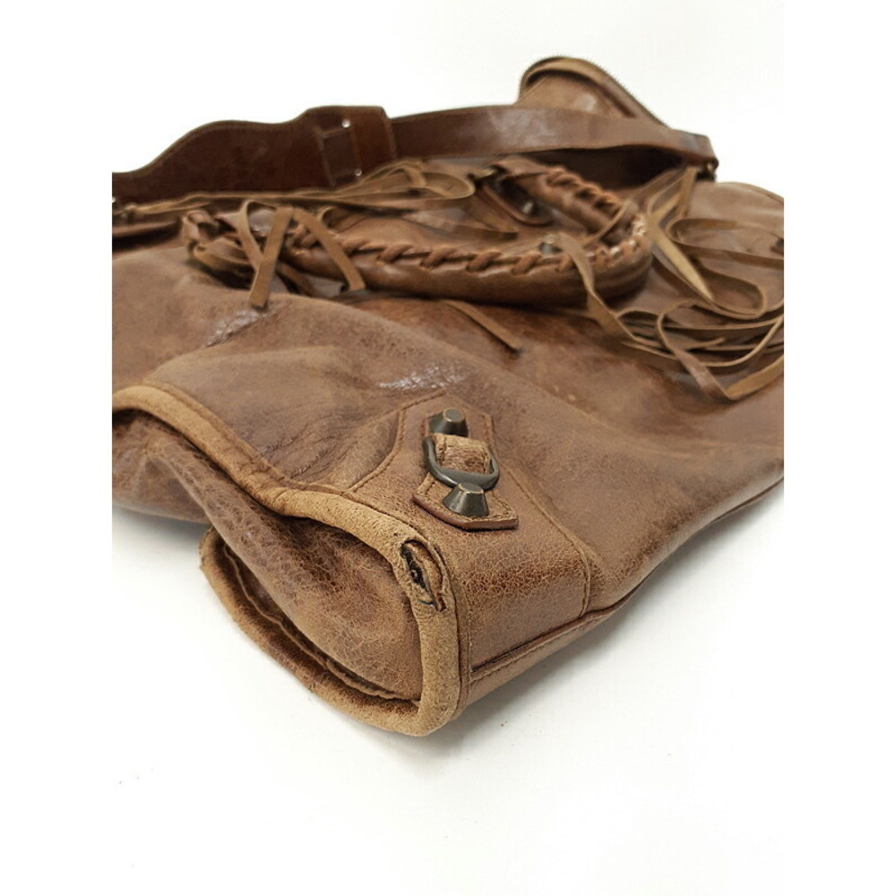 Balenciaga The City Leather Shoulder Bag - Picture 4 of 9